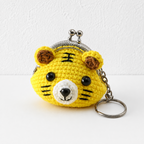 CouldNook Animal Coin Purse Keychain - Kiss Lock Closure