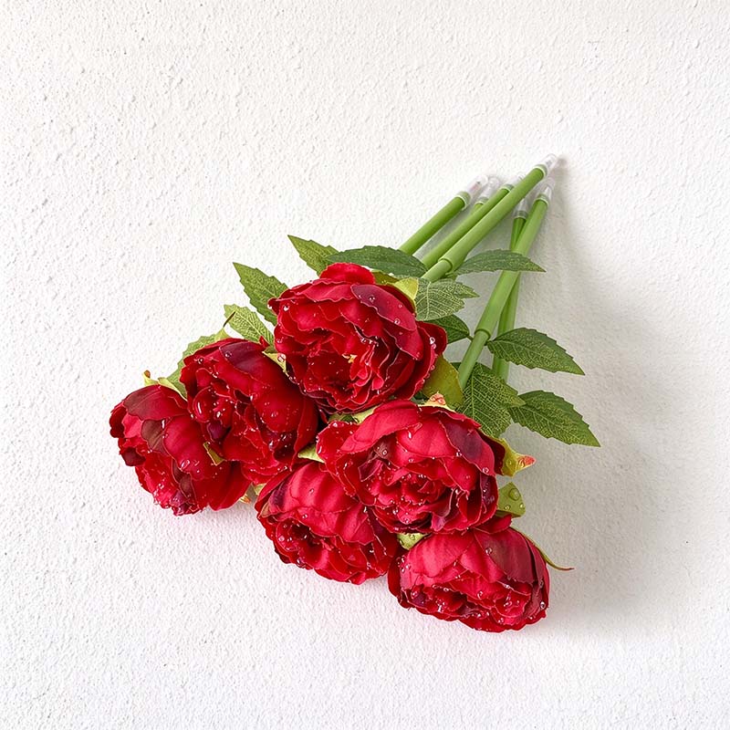 CouldNook Flower Ballpoint Pen - Layered Petals And Leafy Stem Body