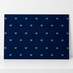 CouldNook Heart Print Entrance Mat - Five Color Choices