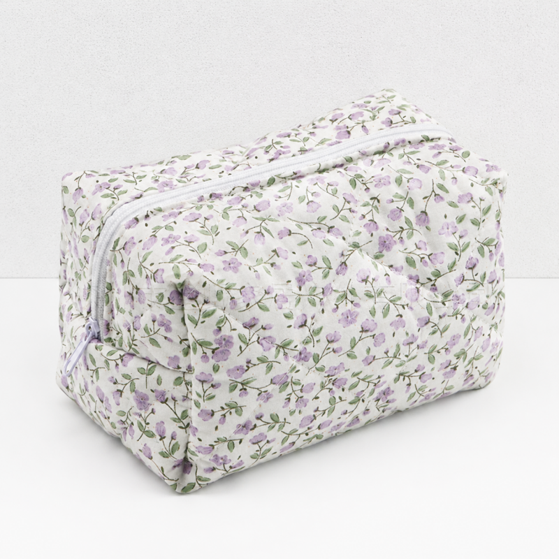 CouldNook Zippered Cosmetic Bag - Assorted Textures and Printed Styles