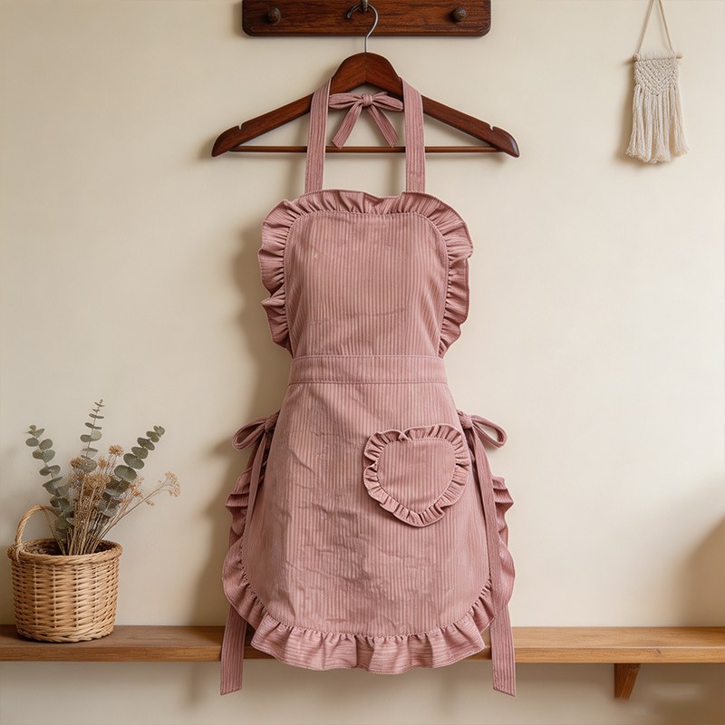 CouldNook Heart Pocket Apron - Kitchen Wear Accent