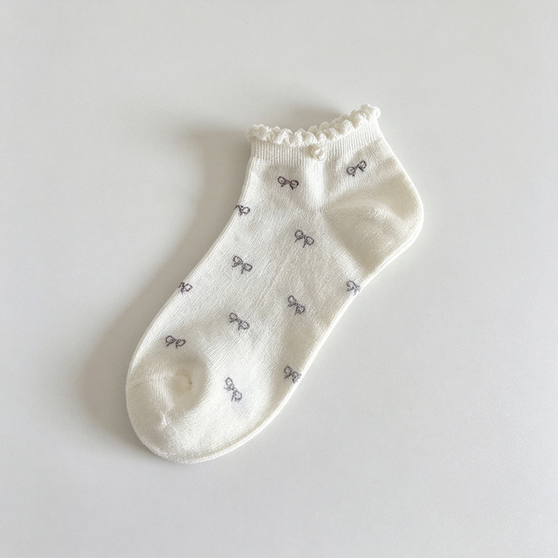 CouldNook Ruched Soft Ballet Socks - Lounge Shoe Accent
