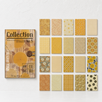 CouldNook Cloth-Textured Material Paper - Aesthetic Retro Stationery