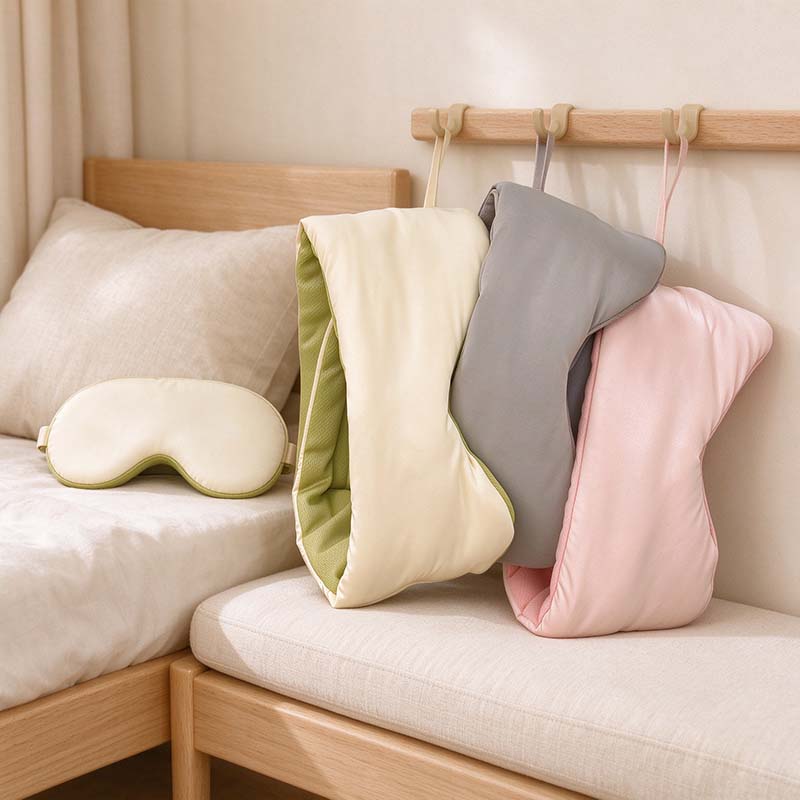 CouldNook Wraparound Sleep Mask - Broad Cotton Front And Adjustable Fastening