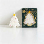 CouldNook Christmas Tree Scented Candle - Scalloped Branches And Star Topper