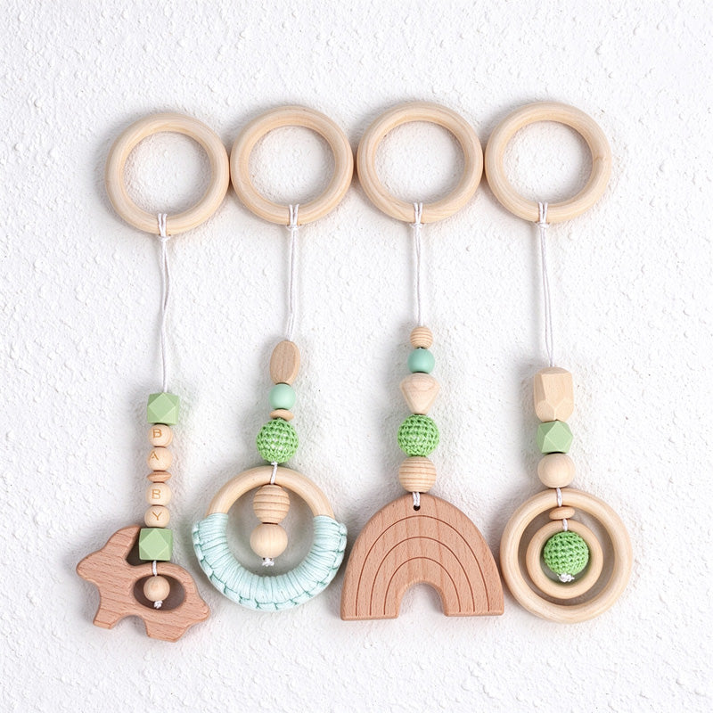 Four-Piece Baby Gym Hanging Toy Set