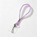 CouldNook Rhinestones Set Wrist Phone Strap with Figure-Eight Links