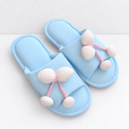 CouldNook Cherry Slide Slippers - Five Colorful Fabric Options