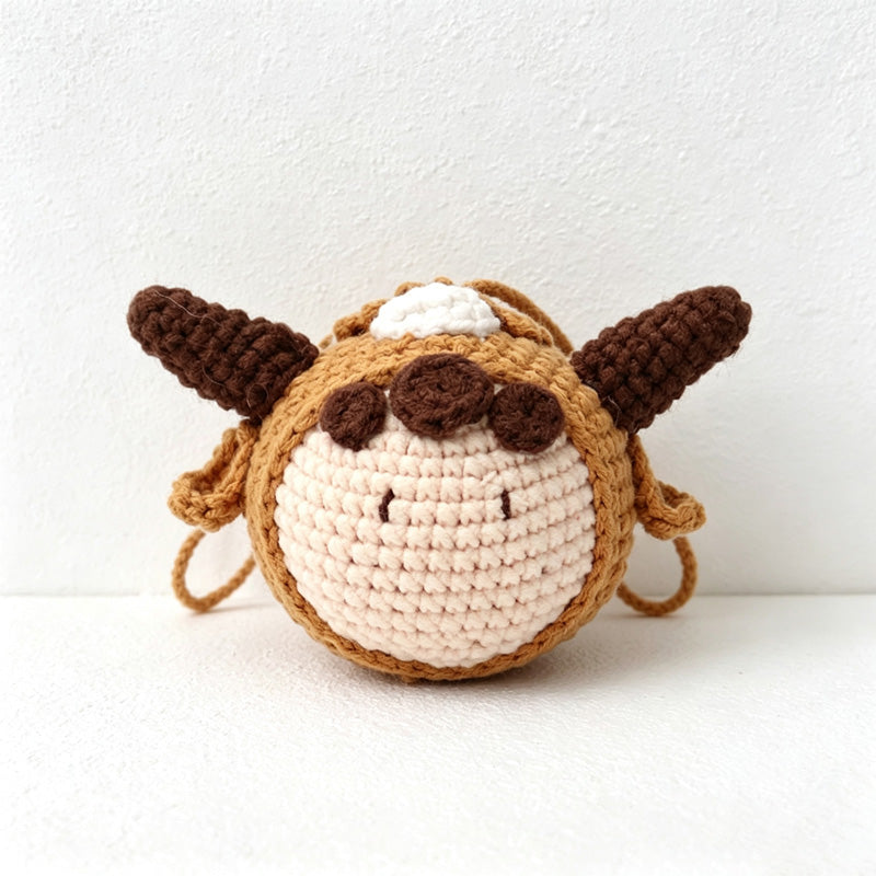 CouldNook Yarn Zodiac Doll Keychain - Twelve Animal Characters