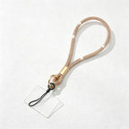 CouldNook Rhinestones Set Wrist Phone Strap with Figure-Eight Links