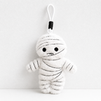 CouldNook Halloween Plush Doll Charm - Mummy and Skeleton Designs