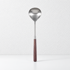 CouldNook Walnut Wood Handle Flatware - Matte and Polished Collection