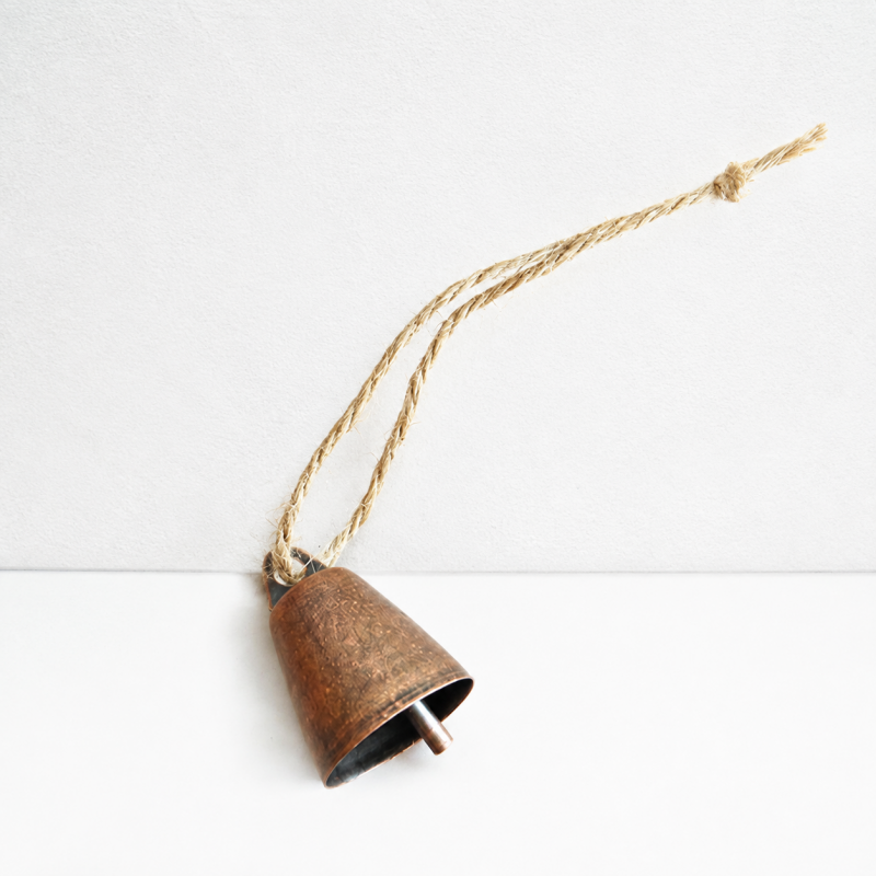 CouldNook Rustic Bell Hanging Strand - Assorted Metal Shapes and Counts