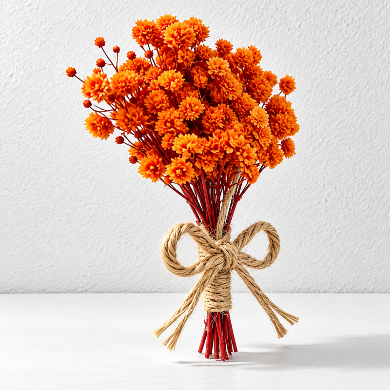 CouldNook Mini Dried Flower Bouquet - Twine Bound Stems