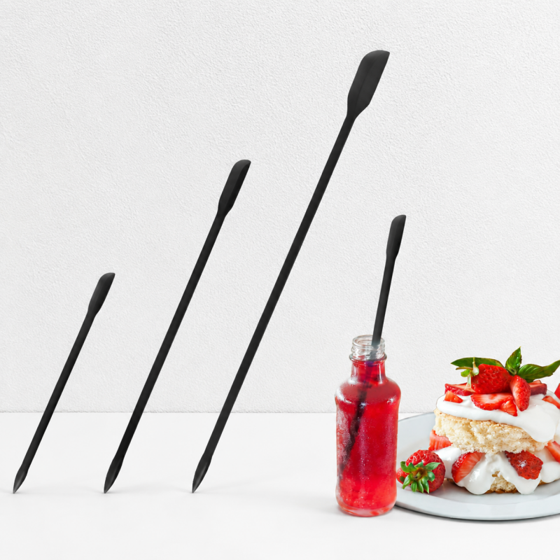 CouldNook Silicone Baking Utensil Set - Spatula and Brush Mix
