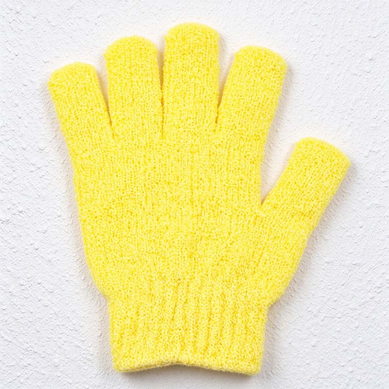 CouldNook Bath Glove - Looped Texture and Ribbed Wrist Cuff