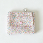 CouldNook Floral Mini Zip Organizer Bag - Practical Room Accent