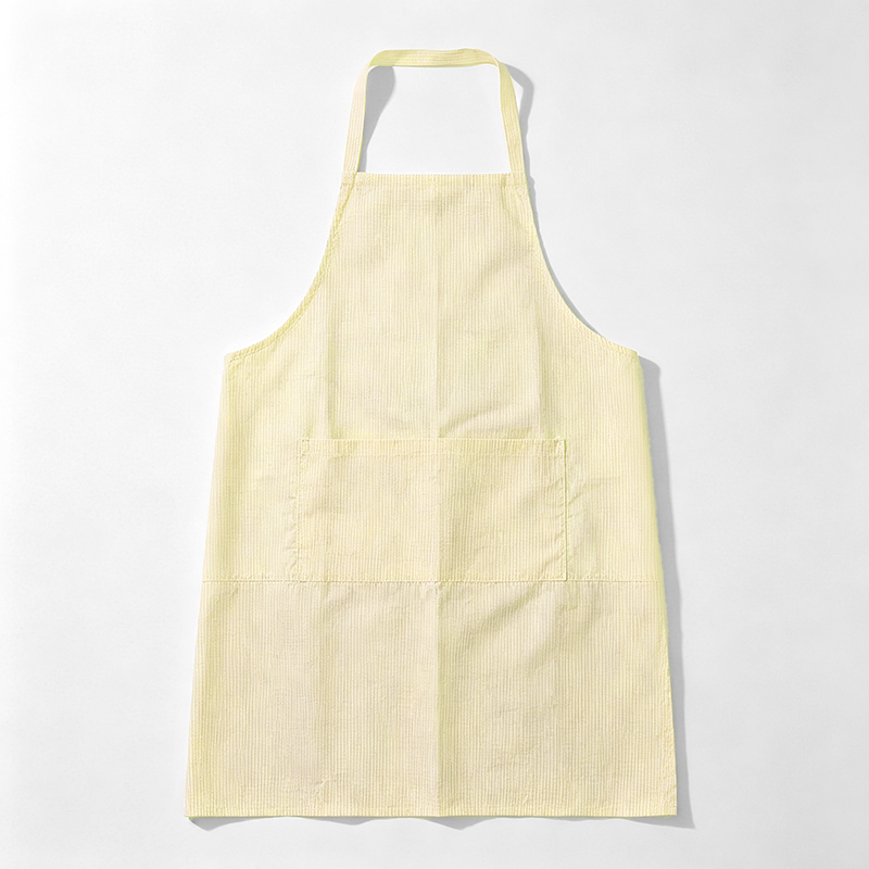 CouldNook Pastel Ruffle Apron - Airy Scalloped Kitchen Layer