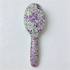 CloudNook Rhinestone Paddle Brush‑Air Cushion Hair Comb