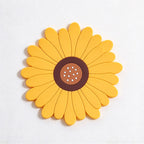 CouldNook Patterned Coaster - Sunflower Petals and Cherry Blossom Shapes
