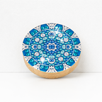 CouldNook Fake Wooden Diamond Bottle Opener - Magnetic Coaster Tool