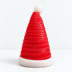 CouldNook Knitted Look Christmas Candle - Tree Hat Collection