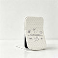 CouldNook Folding Compact Mirror - Printed Padded Stand Cover