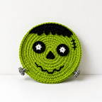 CouldNook Halloween Yarn Coaster - Character Faces and Shaped Motifs