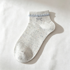CouldNook Bow Bear Crew Socks 5PCS Set - Sweet Drawer Accent