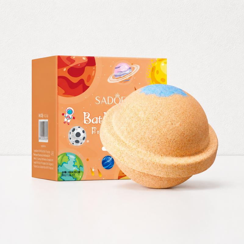 CouldNook Planet Bath Bomb - Ringed Sphere and Color Options