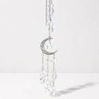 CouldNook Celestial Crystal Suncatcher - Moon and Star Designs