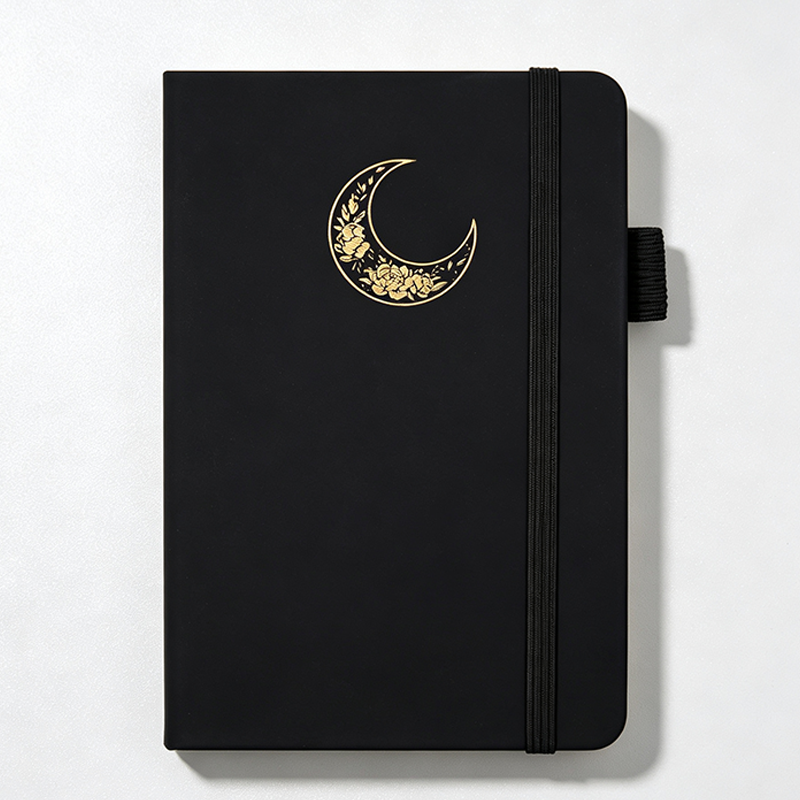 CouldNook A6 Moon Notebook - Elastic Closure Pen Loop