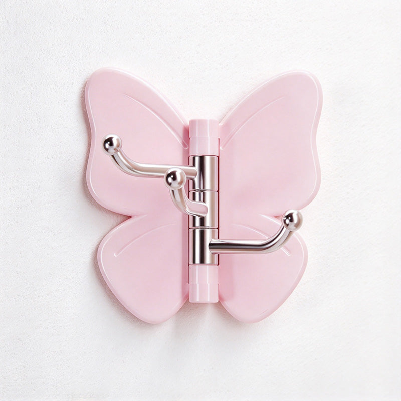 CouldNook Butterfly Adhesive Hook - Folding Wings and Three Swinging Arms