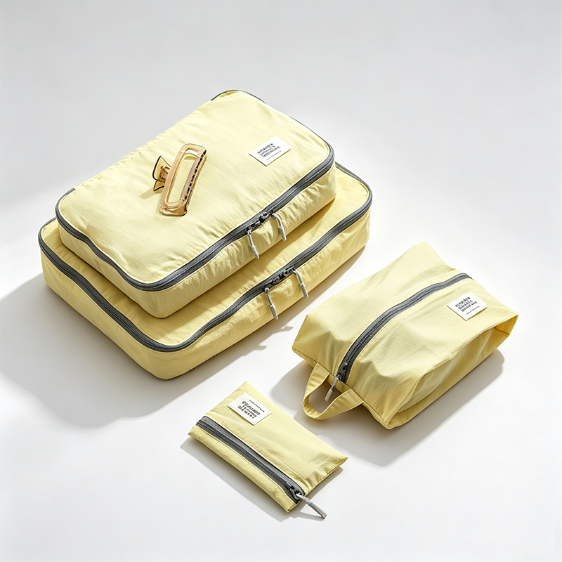 CouldNook Waterproof-Look 4-Piece Organizer Bag Set- Everyday Storage Accent