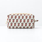 CouldNook Botanical Makeup Pouch - Quilted Box Shape