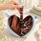 CouldNook Smiling Jewelry Organizer Pouch - Heart and Arms