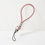 CouldNook Knotted Rhinestone Phone Wrist Strap - Clear Tether Tab