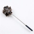 CouldNook Telescoping Ostrich Feather Duster - Slim Shaft And Dark Grip