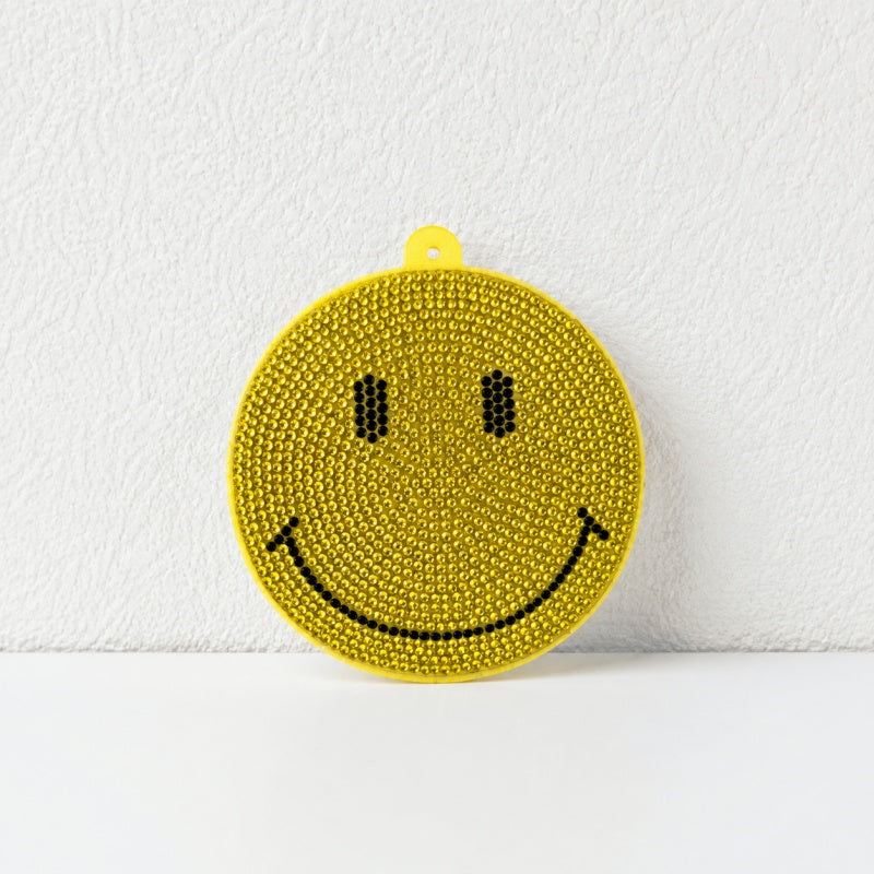CouldNook Rhinestone Smiley Face Charm - Star Bag Pendant