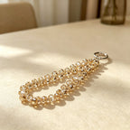CouldNook Faceted Drop Wrist Phone Strap - Phone-Case Connector Hardware