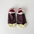 CouldNook Patchwork Cartoon Crew Socks - Playful Gift Accent
