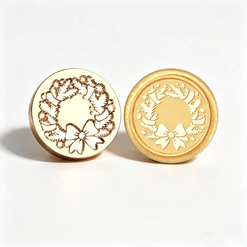 CloudNook Wax Seal Stamp Head-Christmas Blessing Envelope Sealing