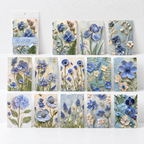 CouldNook Embossed Botanical Paper - Six Floral Color Stories