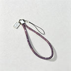 CouldNook Rhinestones Set Wrist Phone Strap with Closely Set Reflective Stones