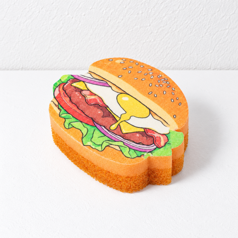 Burger and Donut Dishwashing Sponges