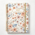 CouldNook Weekly Planner - Spiral Binding and Tabbed Monthly Calendar Pages