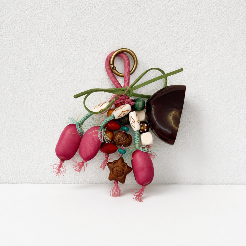CouldNook Natural Seed Bag Charm - Sound Therapy Pendant