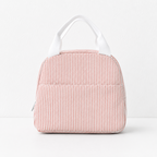 CouldNook Ribbed Lunch Bag - Rounded Top and Front Pocket