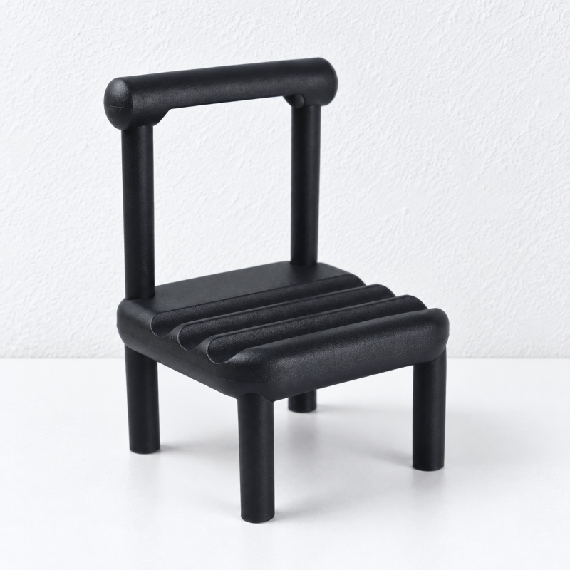 CouldNook Chair Phone Stand - Grooved Seat and Removable Miniature Backrest