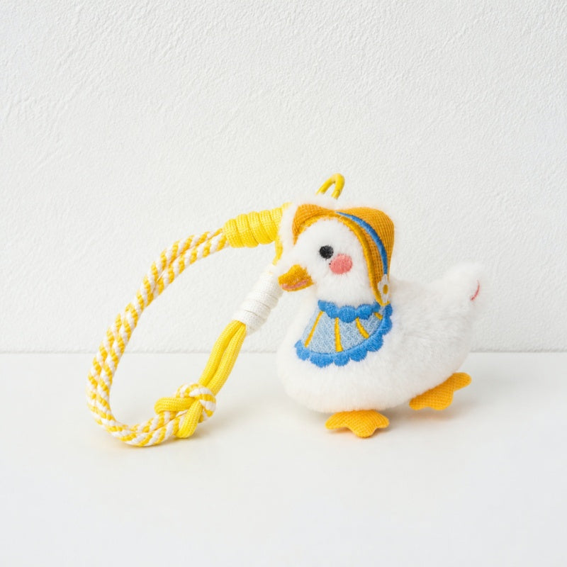 CouldNook Duck Figure Hanging Charm - Loop Clasp Attachment